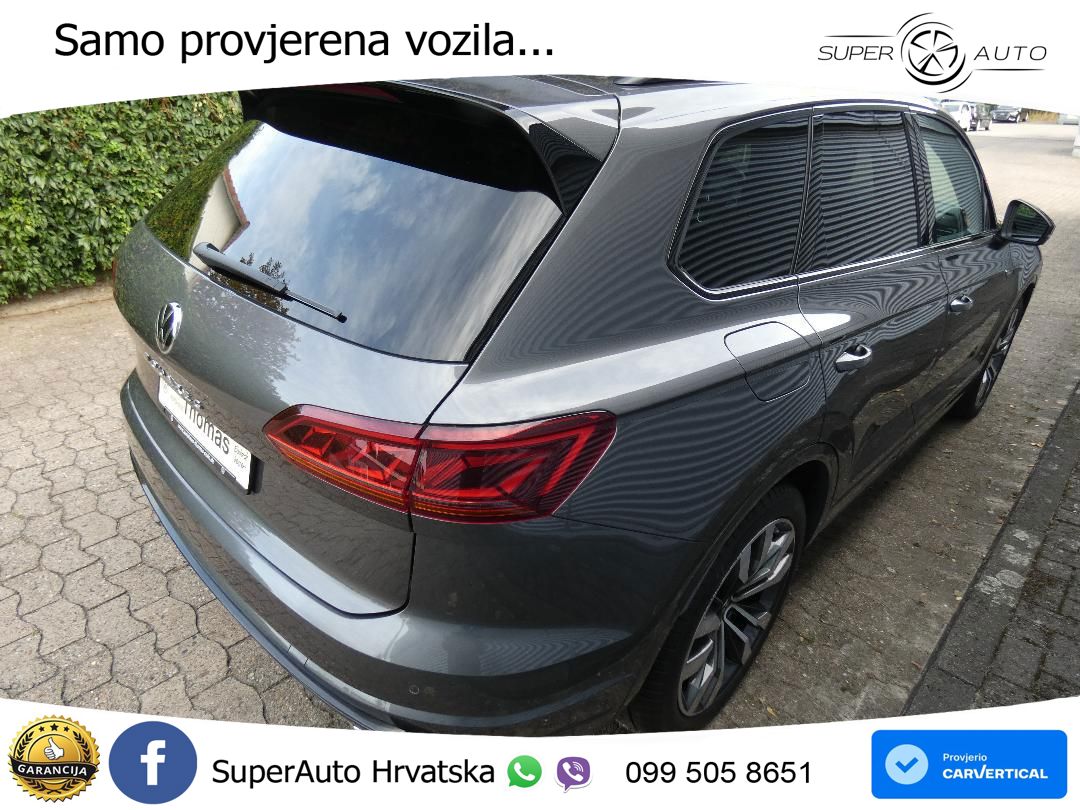 Volkswagen Touareg 3.0 V6 TDI (231 KS) 4MOTION Tiptronic R-Line ZRAČNI+ACC+4xGR SJED+360