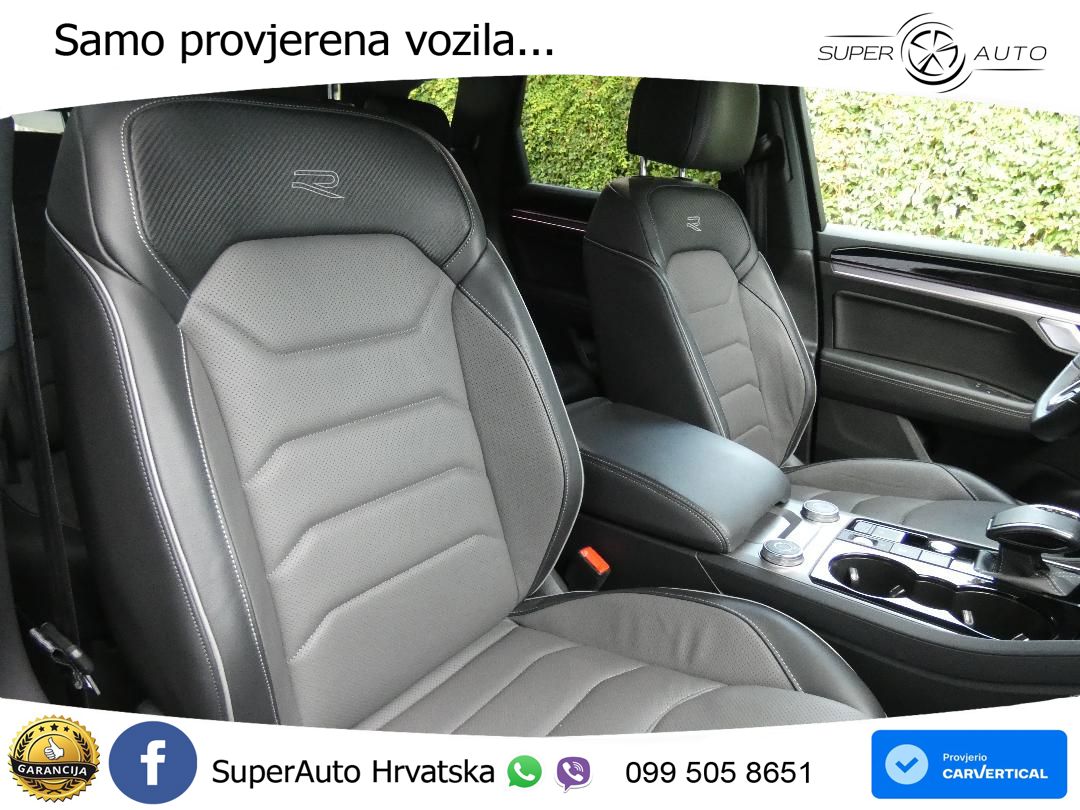 Volkswagen Touareg 3.0 V6 TDI (231 KS) 4MOTION Tiptronic R-Line ZRAČNI+ACC+4xGR SJED+360