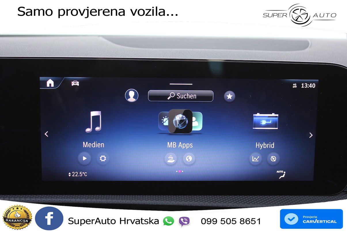 Mercedes-Benz A 250e 8G-DCT LED+GR SJED+ACC
