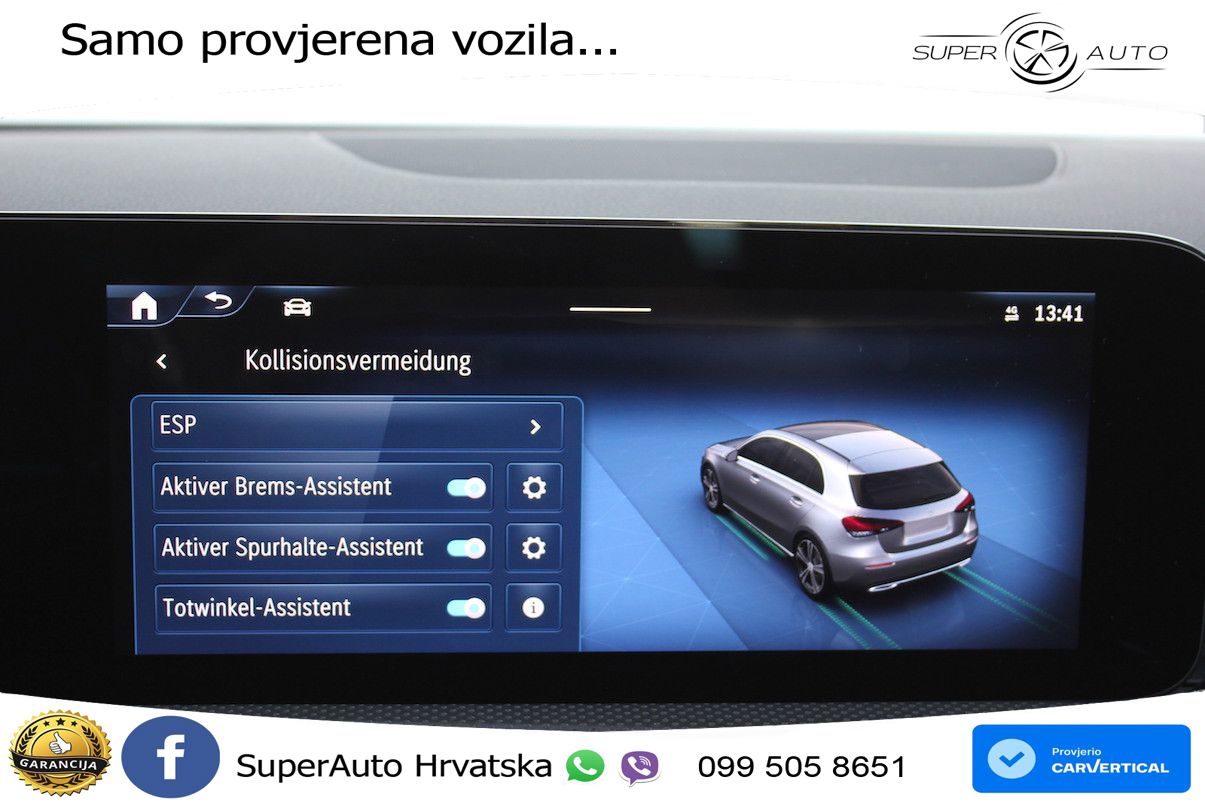 Mercedes-Benz A 250e 8G-DCT LED+GR SJED+ACC