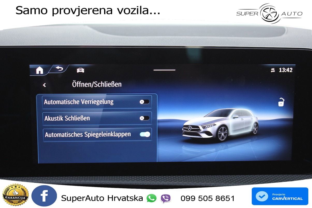Mercedes-Benz A 250e 8G-DCT LED+GR SJED+ACC