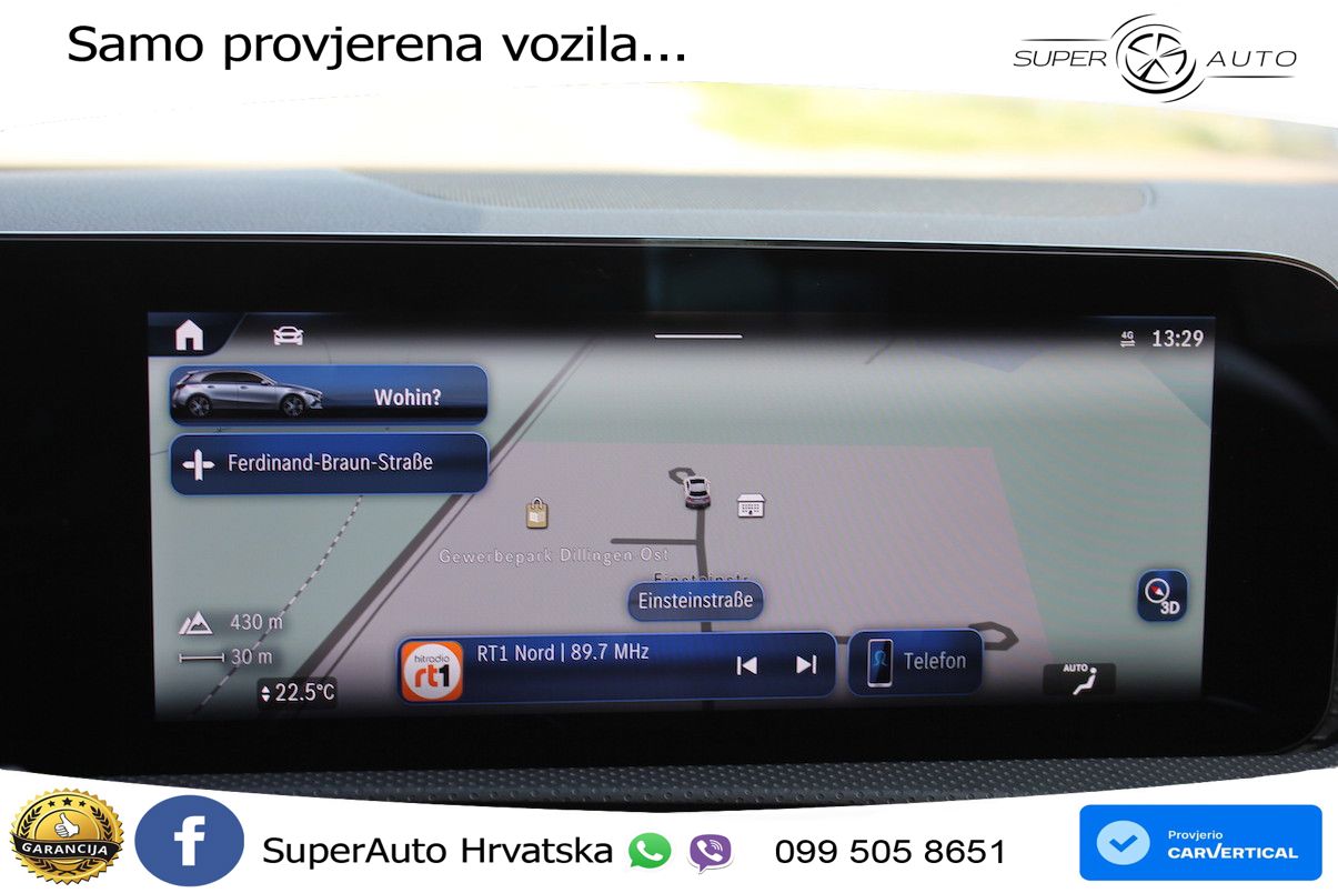 Mercedes-Benz A 250e 8G-DCT LED+GR SJED+ACC