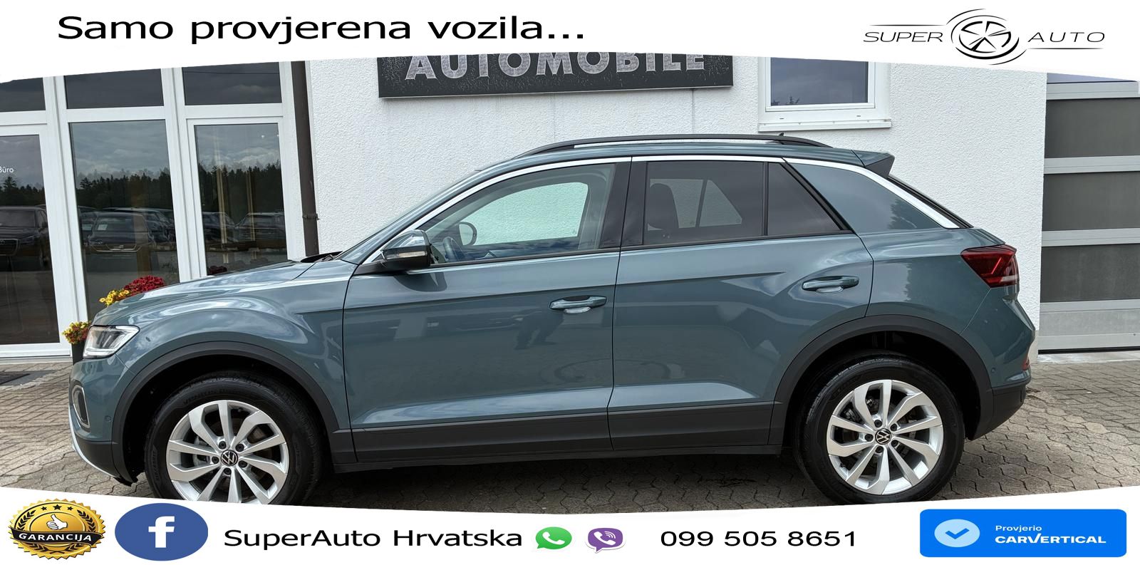 Volkswagen T-Roc 1.5 TSI (150 KS) DSG LED+GR SJED+ACC