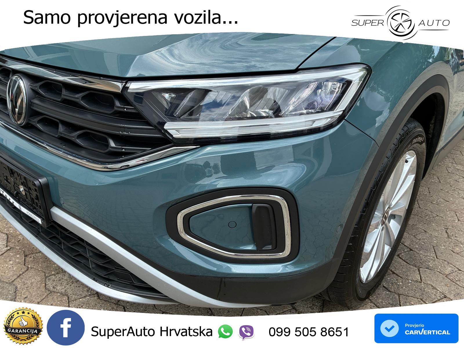 Volkswagen T-Roc 1.5 TSI (150 KS) DSG LED+GR SJED+ACC