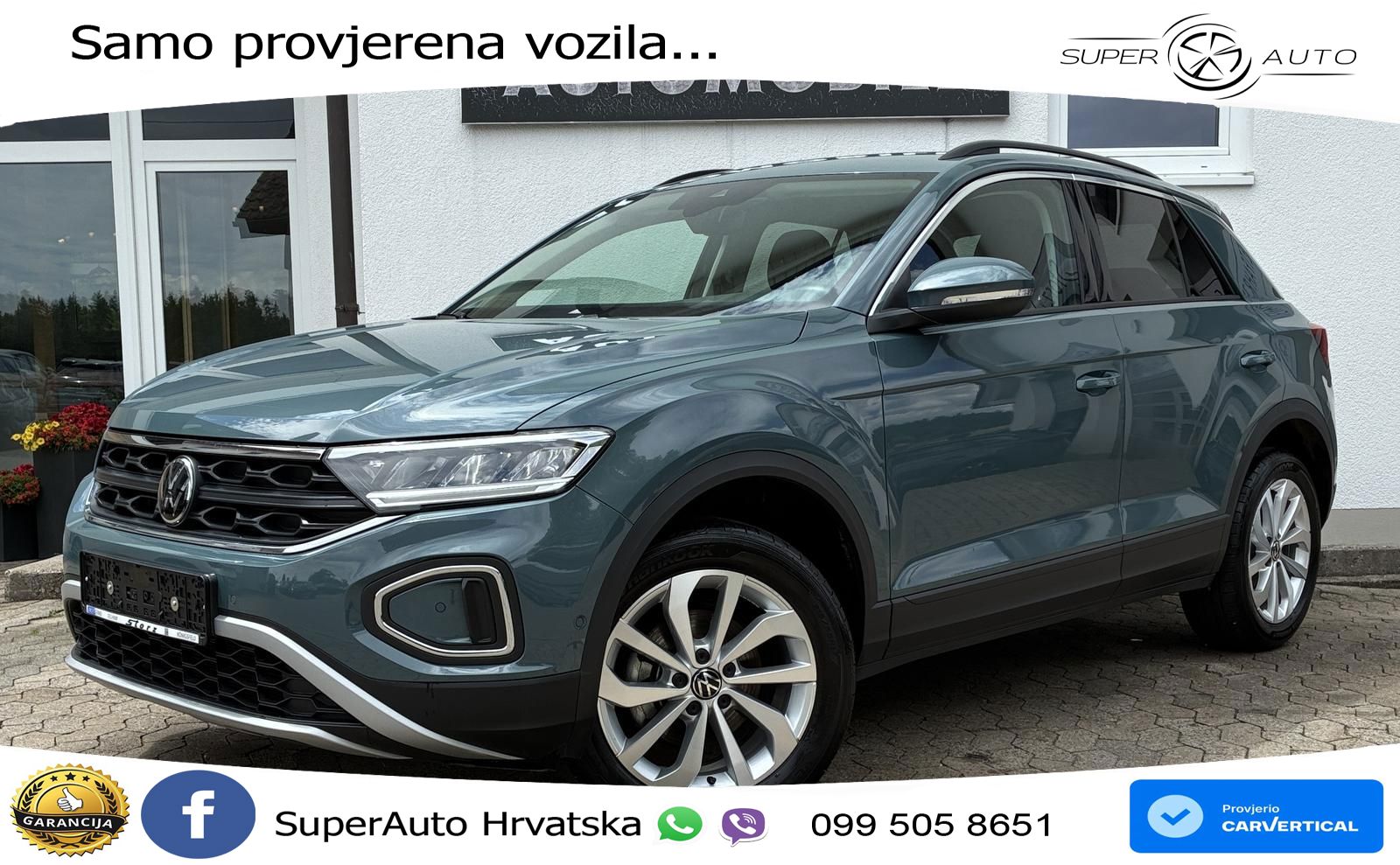 Volkswagen T-Roc 1.5 TSI (150 KS) DSG LED+GR SJED+ACC