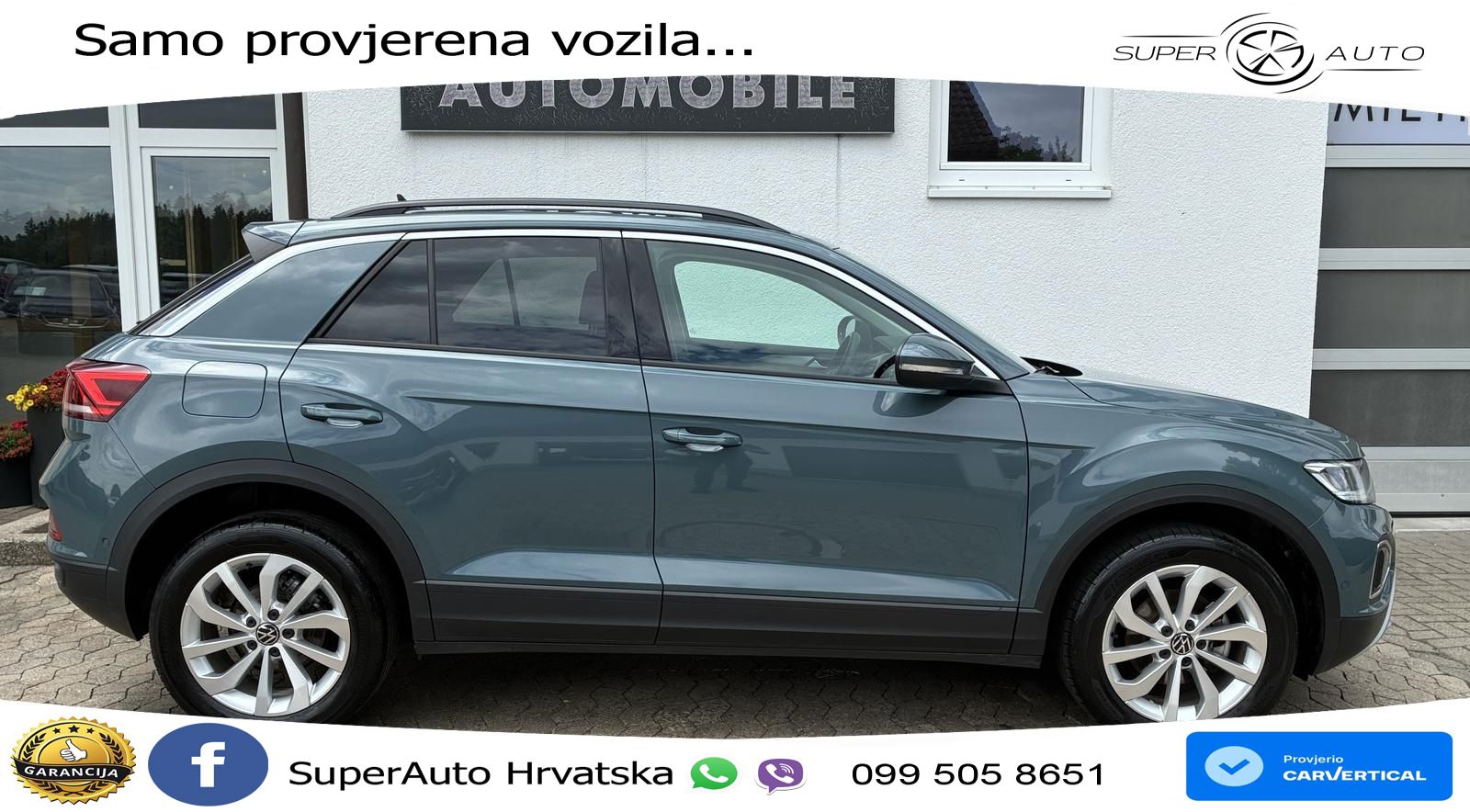Volkswagen T-Roc 1.5 TSI (150 KS) DSG LED+GR SJED+ACC