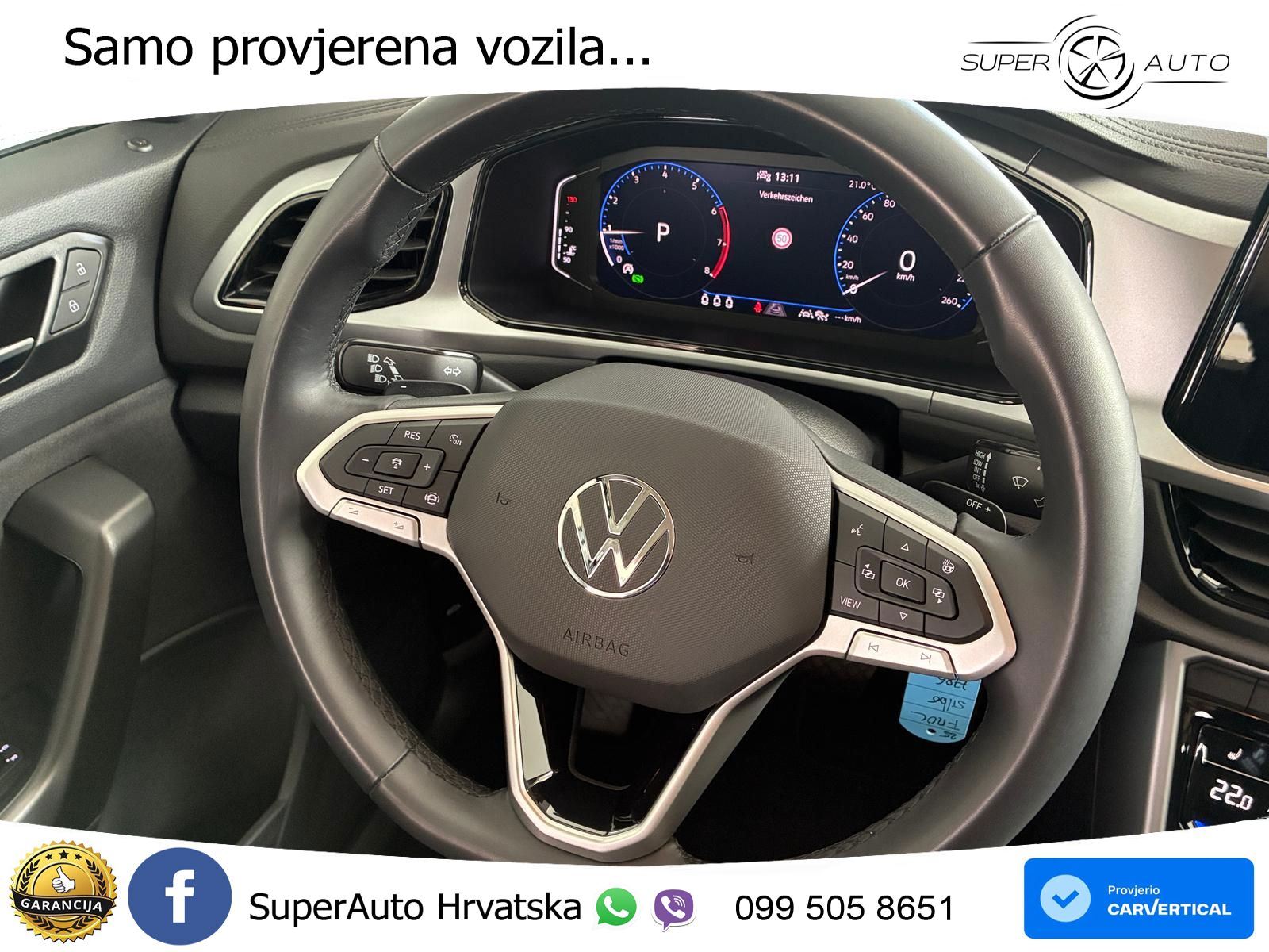 Volkswagen T-Roc 1.5 TSI (150 KS) DSG LED+GR SJED+ACC