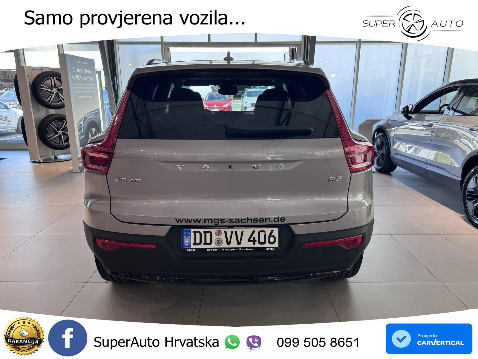 Volvo XC40 2.0 B3 163 KS Automatic LED+GR SJED+ACC
