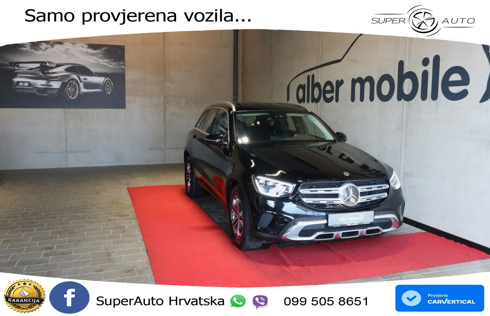 Mercedes GLC 300d (245 KS) 4MATIC G-TRONIC LED+GR SJED+ACC