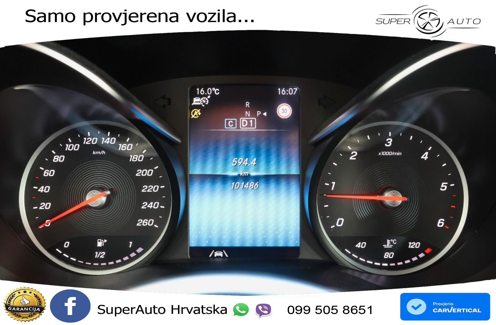 Mercedes GLC 300d (245 KS) 4MATIC G-TRONIC LED+GR SJED+ACC
