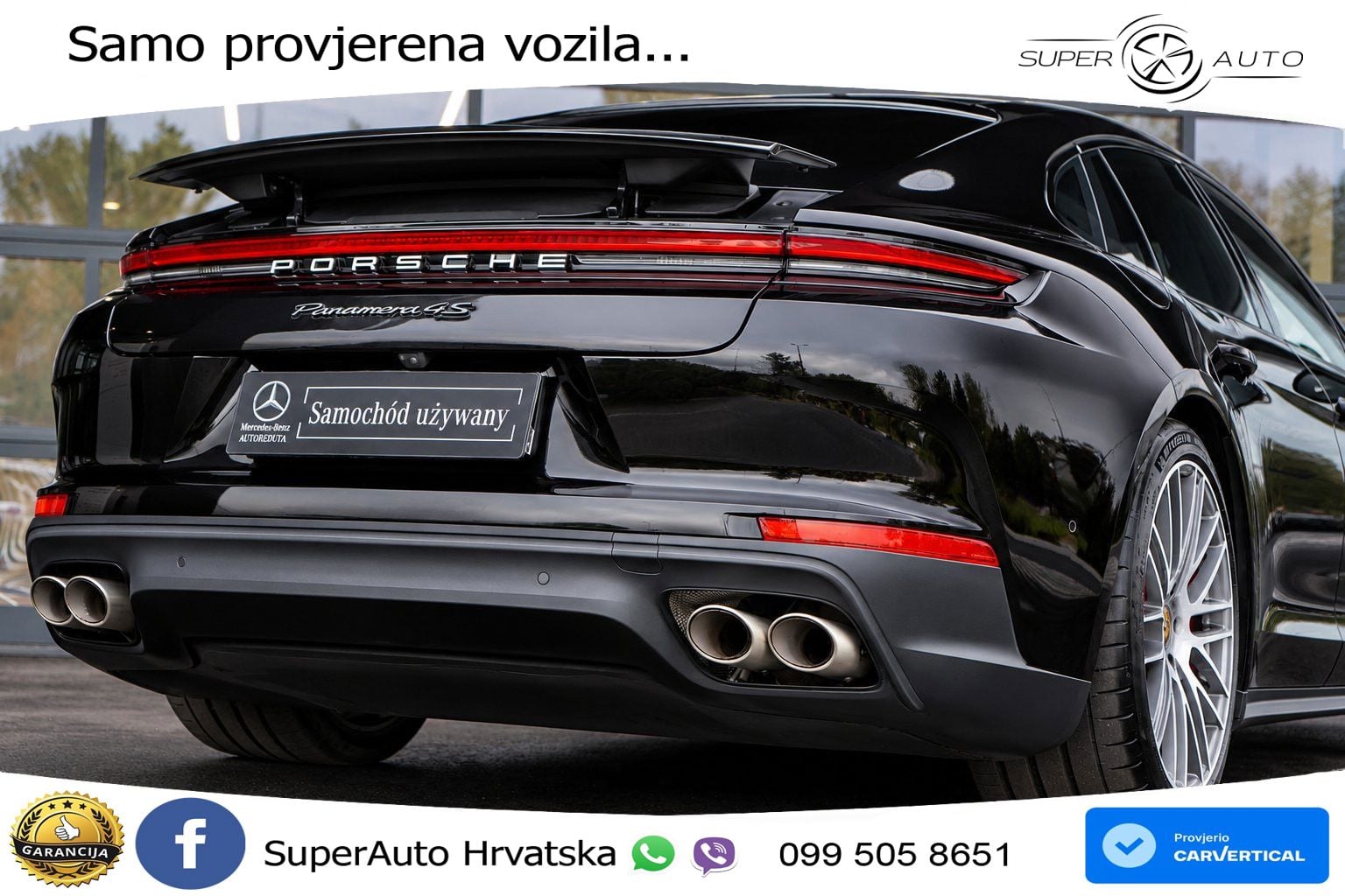 Porsche Panamera 4S 2.9 V6 (544 KS) E-Hybrid PDK