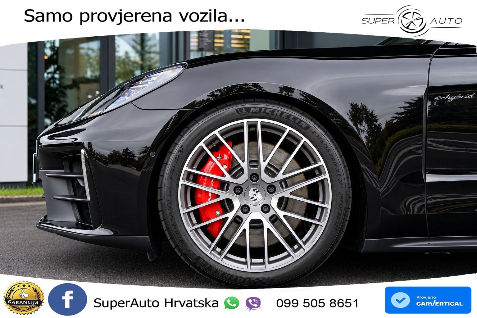 Porsche Panamera 4S 2.9 V6 (544 KS) E-Hybrid PDK