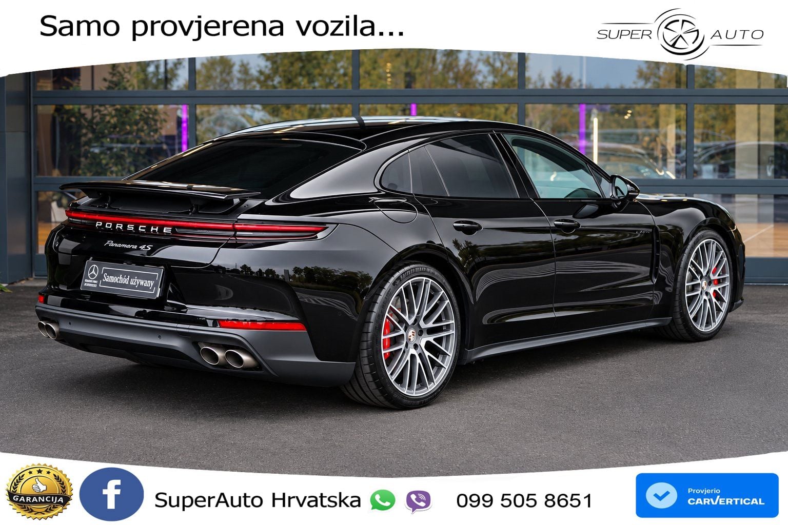 Porsche Panamera 4S 2.9 V6 (544 KS) E-Hybrid PDK