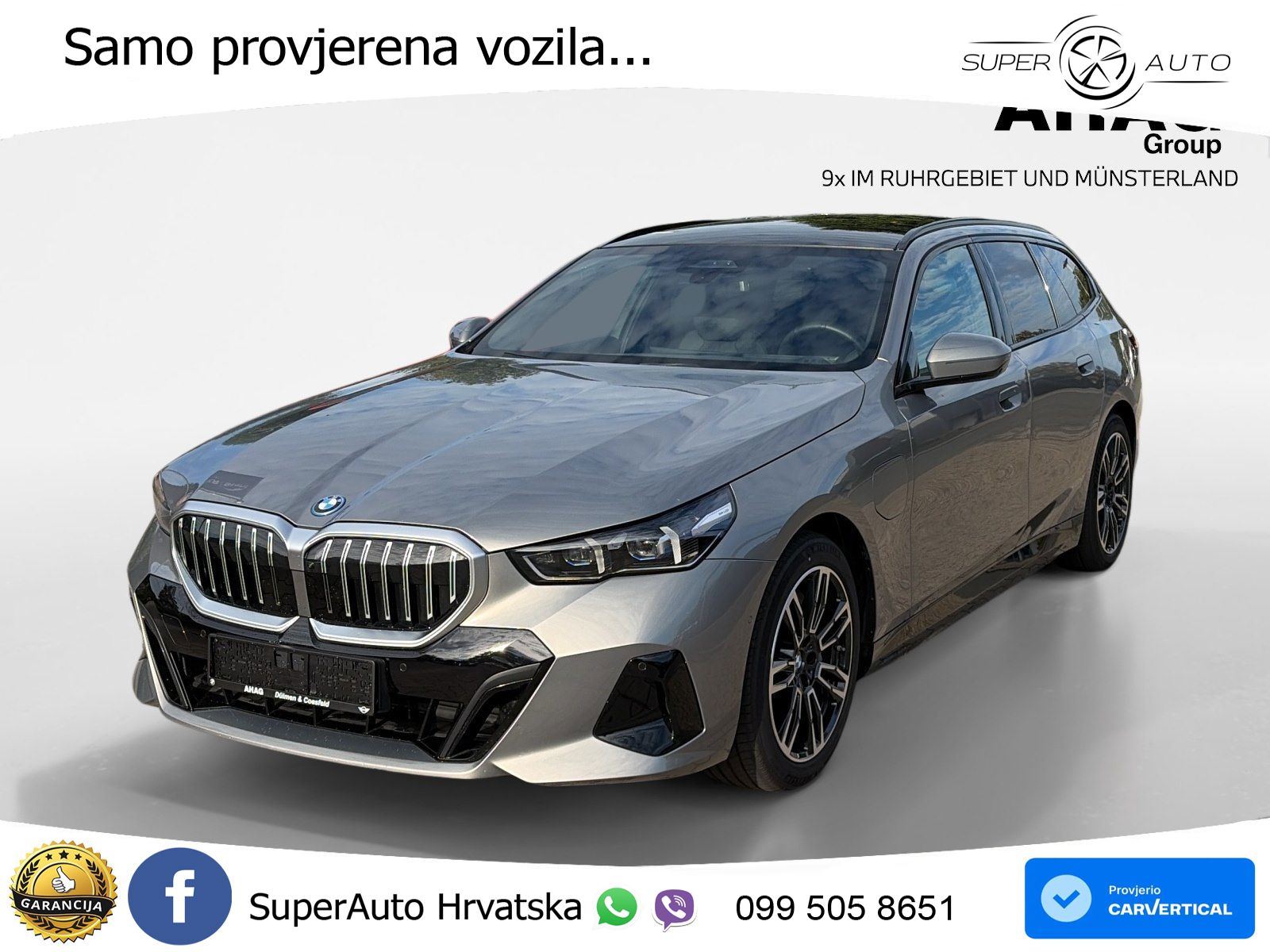 BMW 550e Touring (489 KS) xDrive Steptronic M Sport LED+GR SJED+ACC