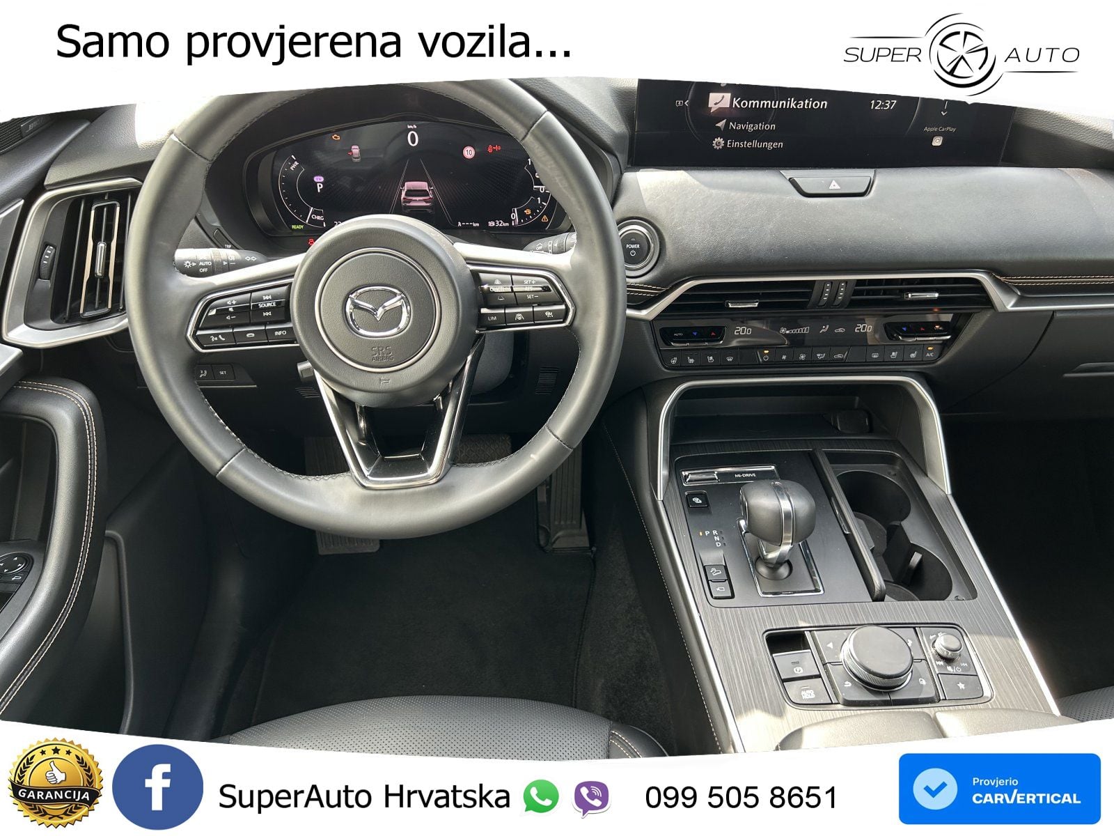 Mazda CX-60 2.5 e-Skyactiv (328 KS) AWD Automatic LED+GR SJED+ACC