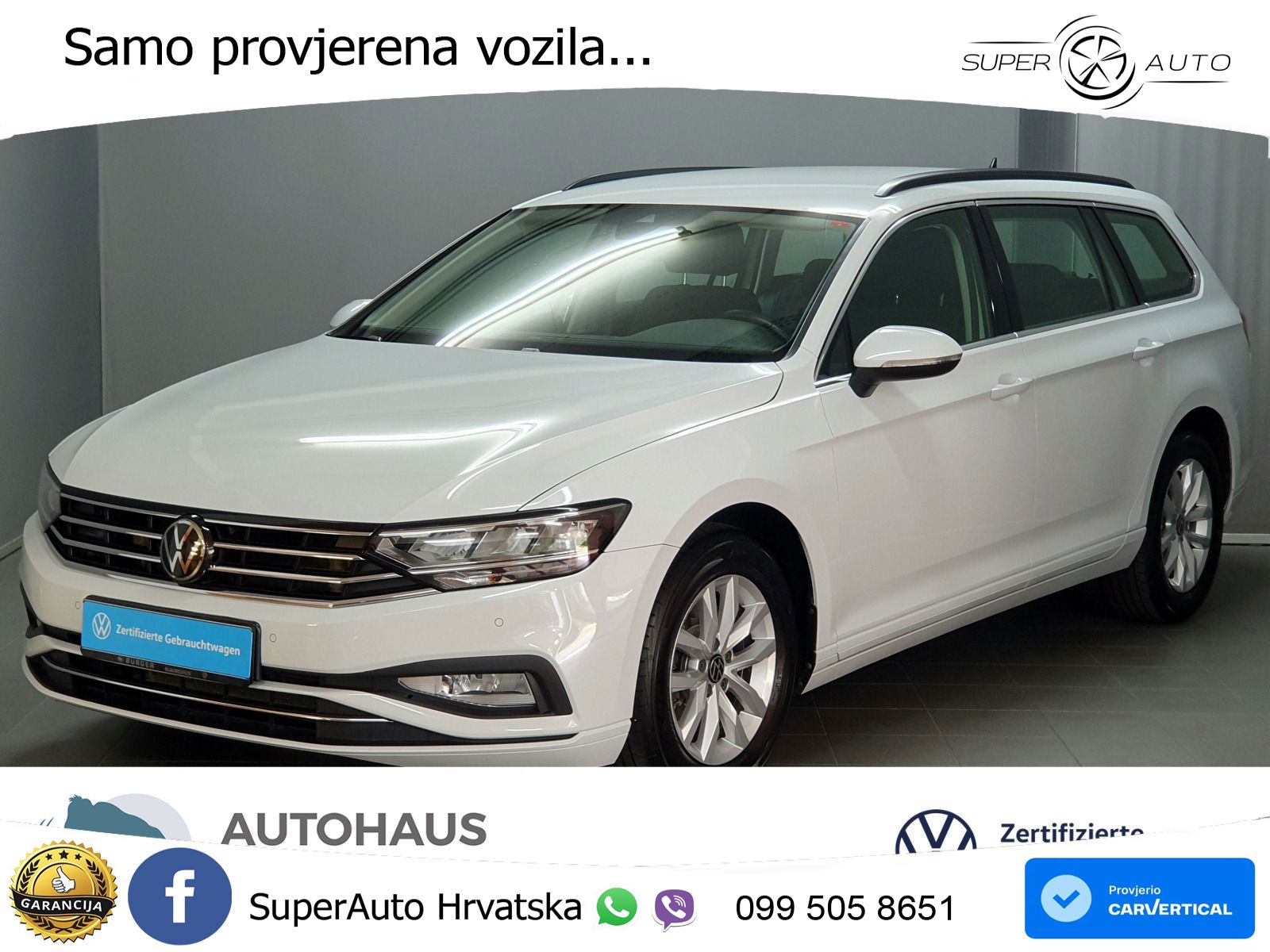 Volkswagen Passat Variant 2.0 TDI (150 KS) DSG Business LED+GR SJED+ACC