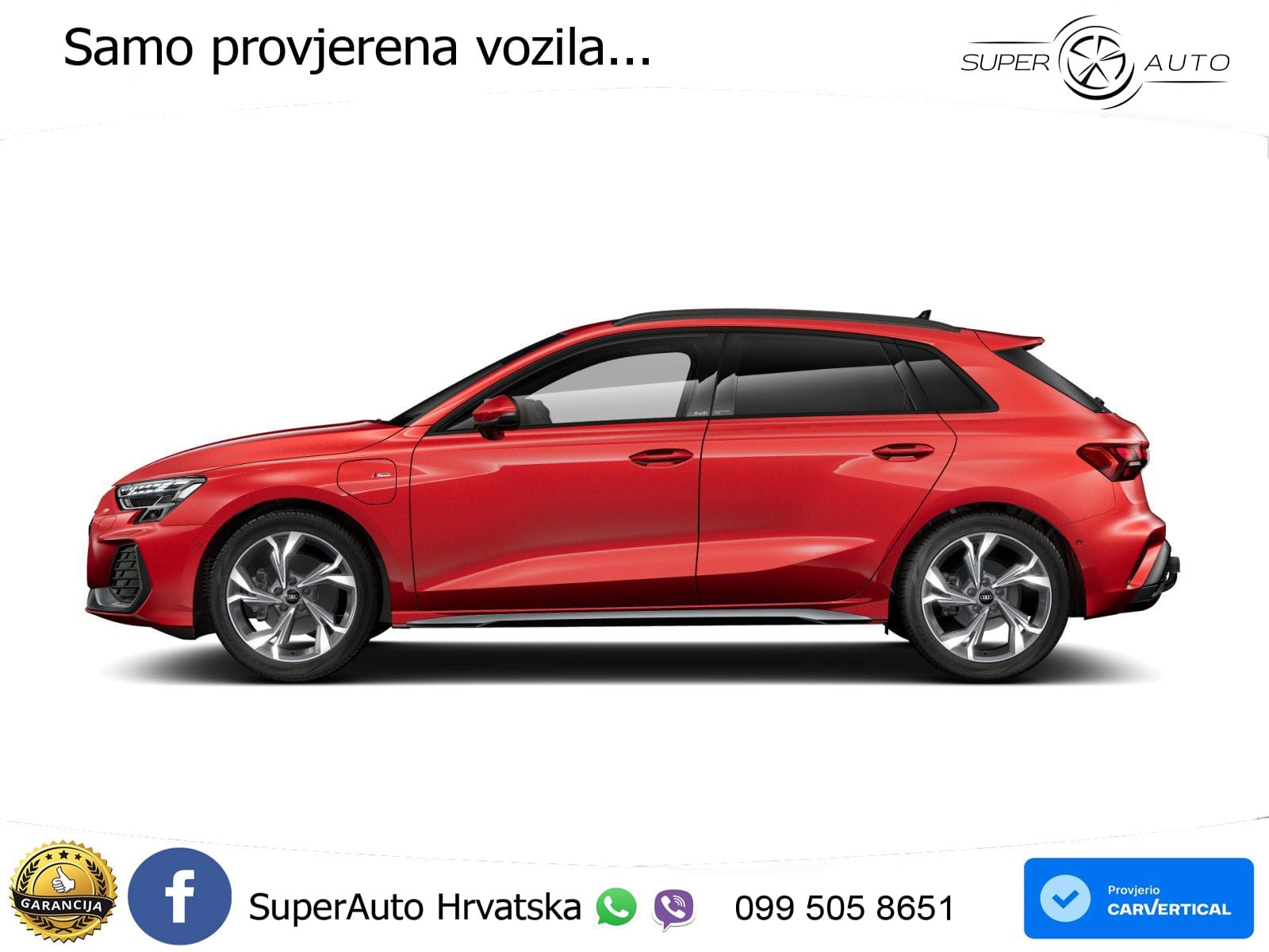 Audi A3 40 TFSIe (204 KS) S tronic S line LED+GR SJED+ACC