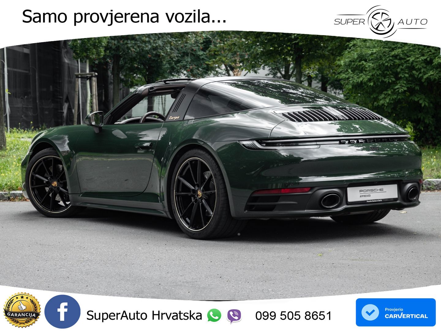 Porsche 911 Targa 4S 3.0 (450 KS) PDK