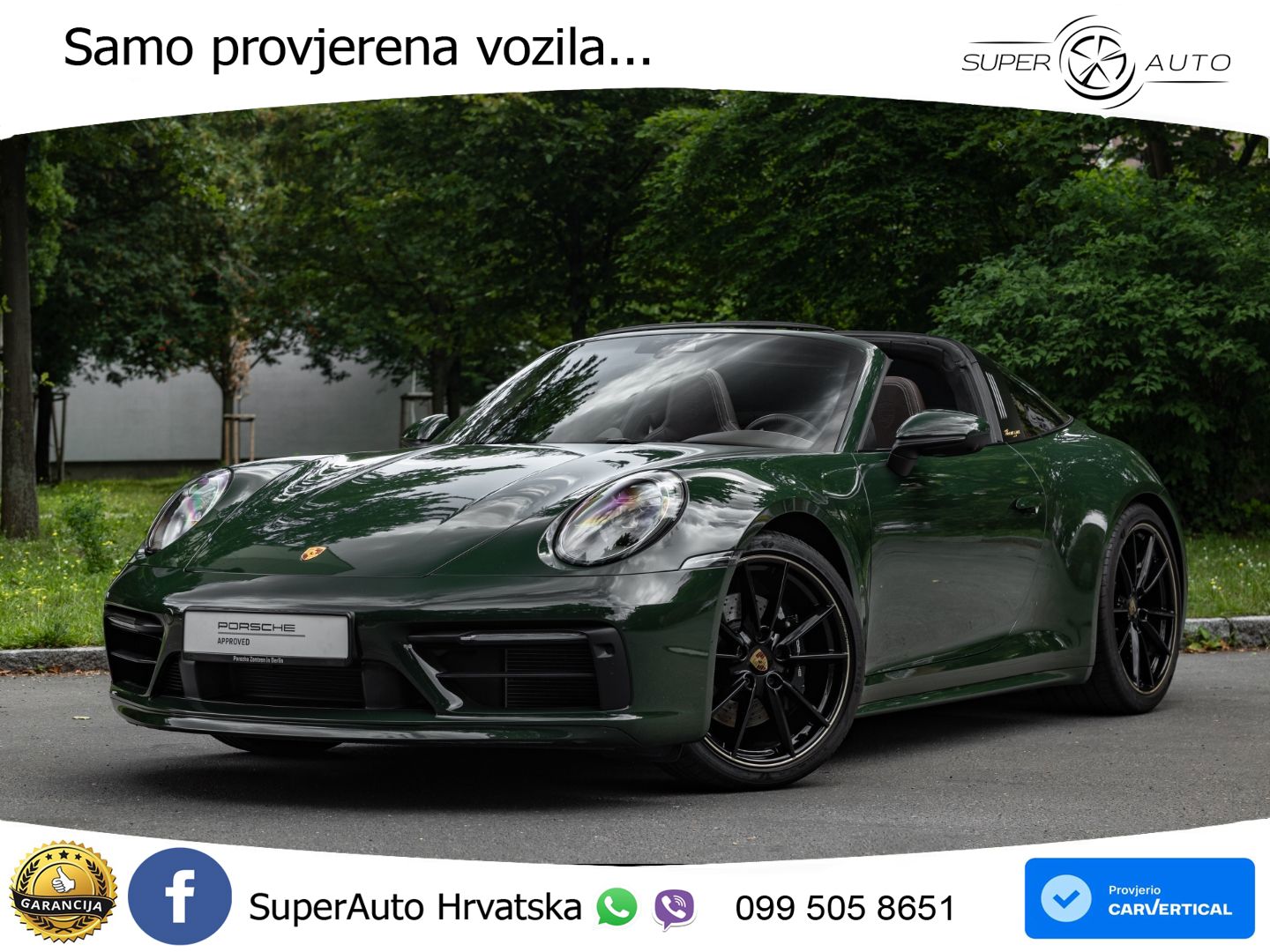 Porsche 911 Targa 4S 3.0 (450 KS) PDK