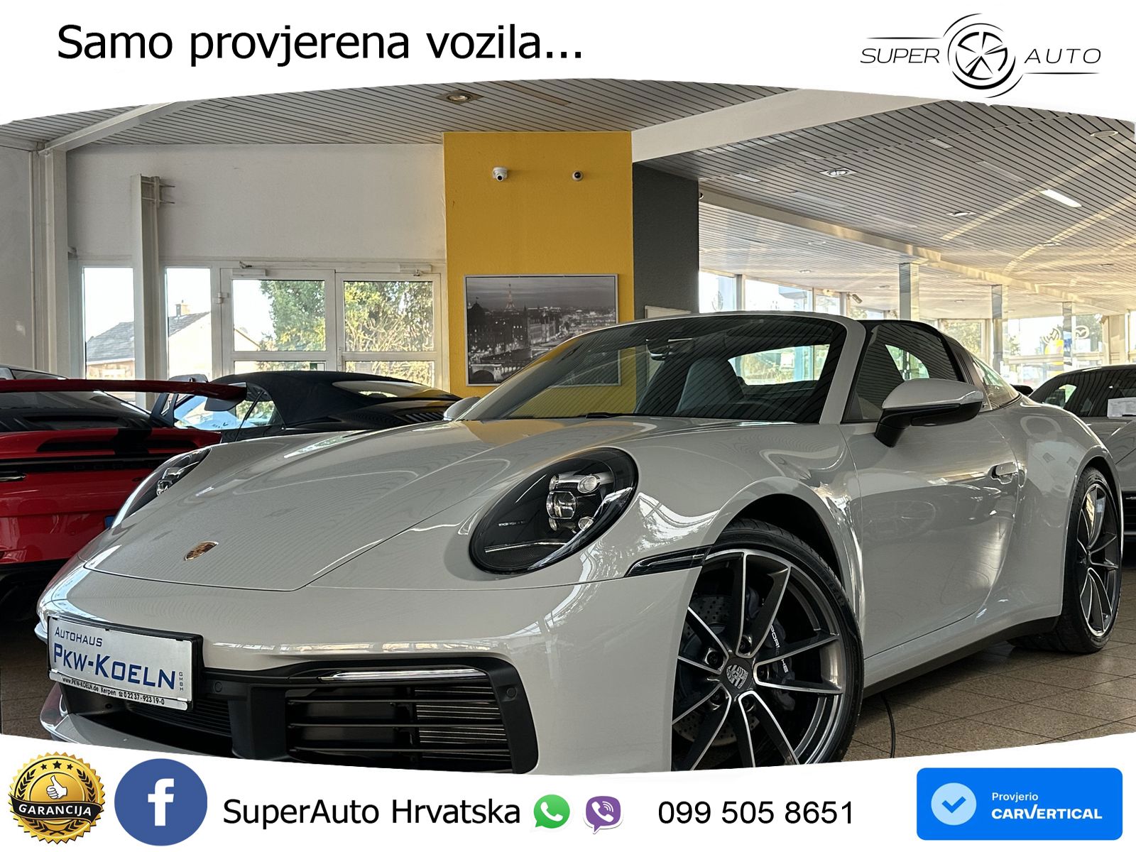 Porsche 911 Targa 4 3.0 (385 KS) PDK