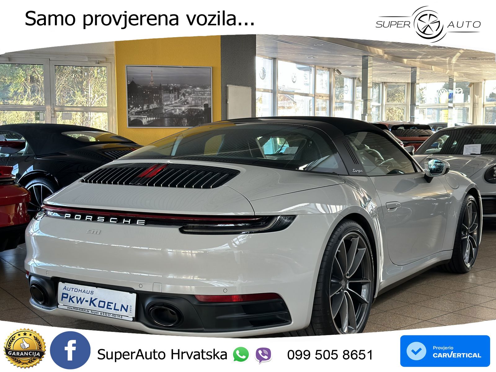 Porsche 911 Targa 4 3.0 (385 KS) PDK