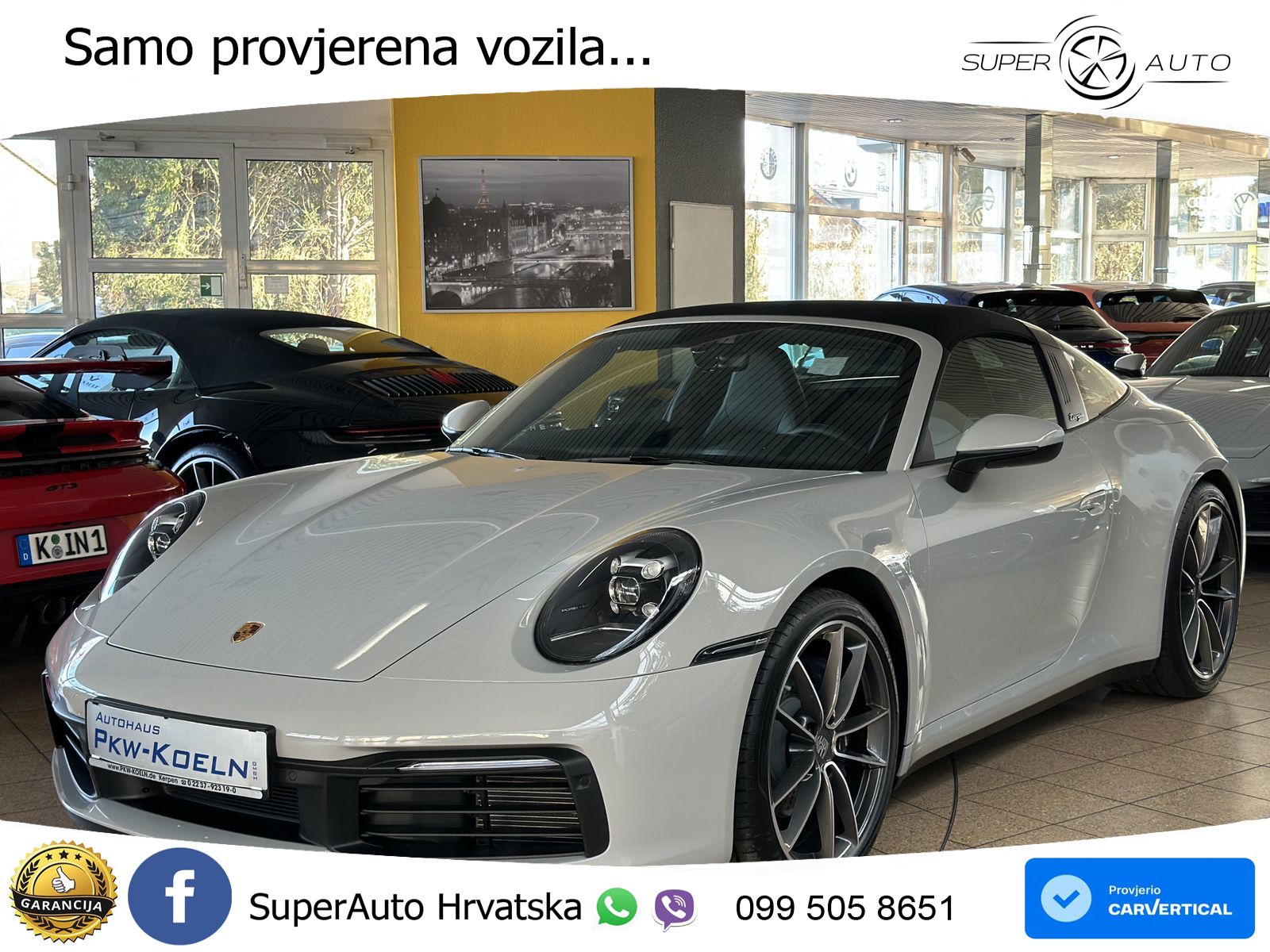 Porsche 911 Targa 4 3.0 (385 KS) PDK