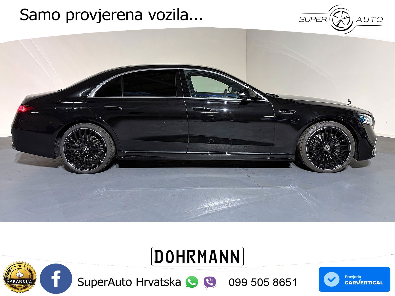 Mercedes S 580 V8 Long (537 KS) EQ Boost 4MATIC 9G-TRONIC ACC+HEAD+4xGR SJED+360+PANO