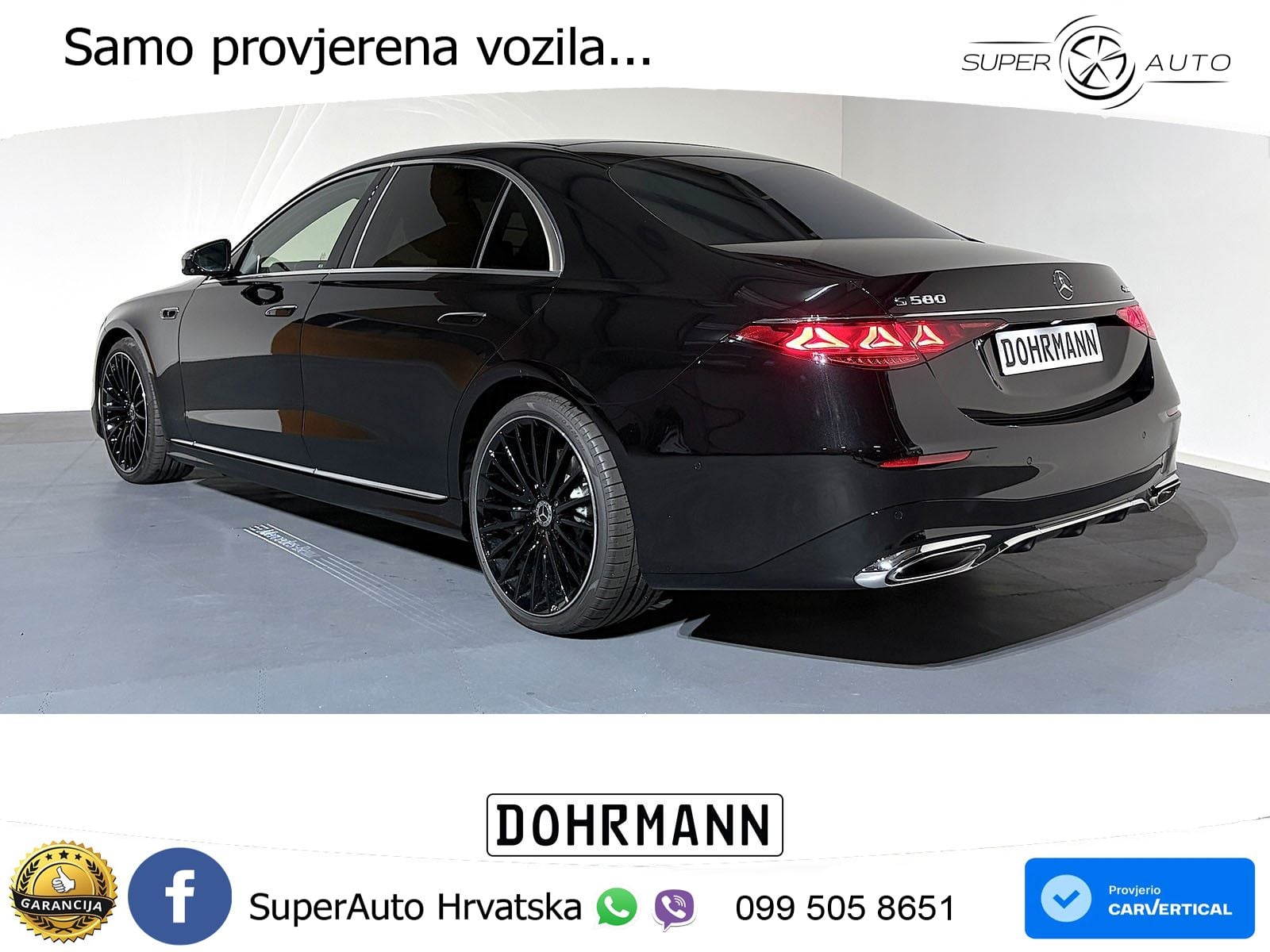 Mercedes S 580 V8 Long (537 KS) EQ Boost 4MATIC 9G-TRONIC ACC+HEAD+4xGR SJED+360+PANO