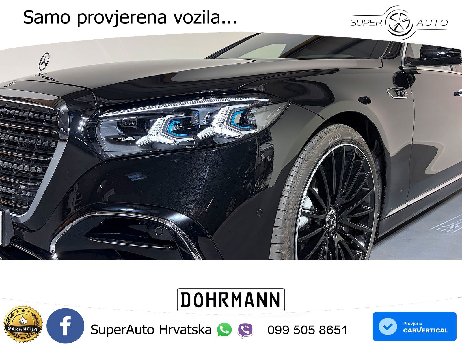 Mercedes S 580 V8 Long (537 KS) EQ Boost 4MATIC 9G-TRONIC ACC+HEAD+4xGR SJED+360+PANO