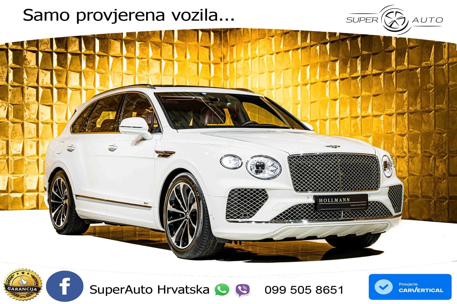 Bentley Bentayga 3.0 V6 TFSi (462 KS) AWD Automatic