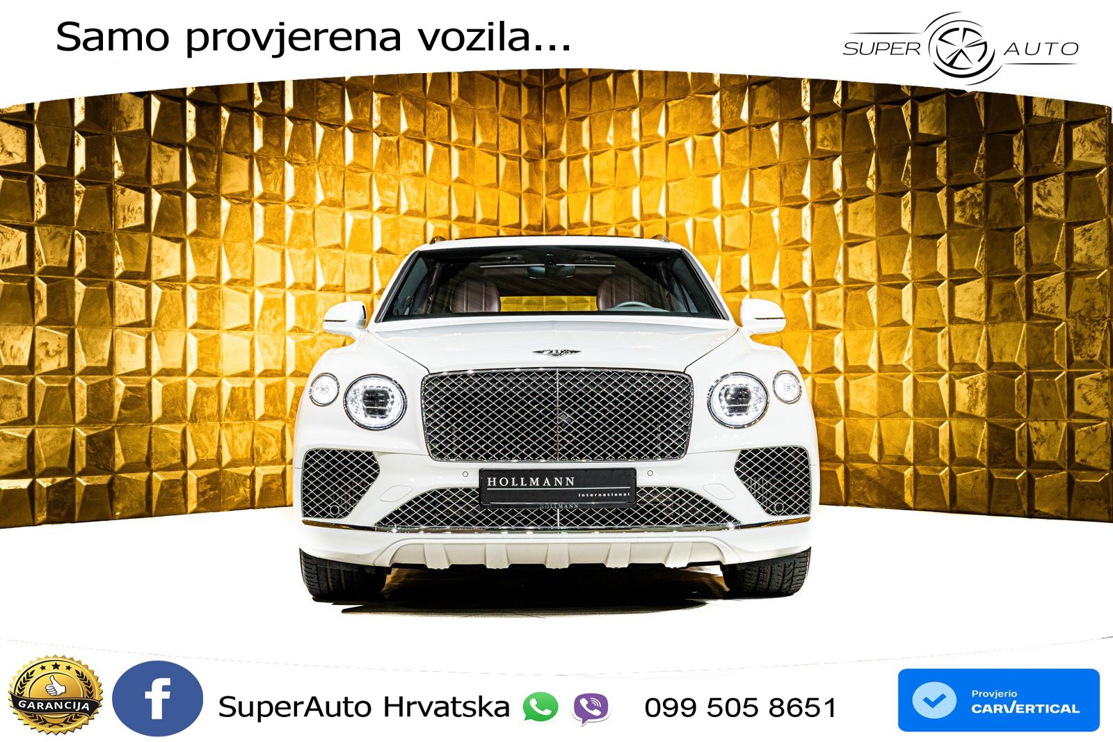 Bentley Bentayga 3.0 V6 TFSi (462 KS) AWD Automatic