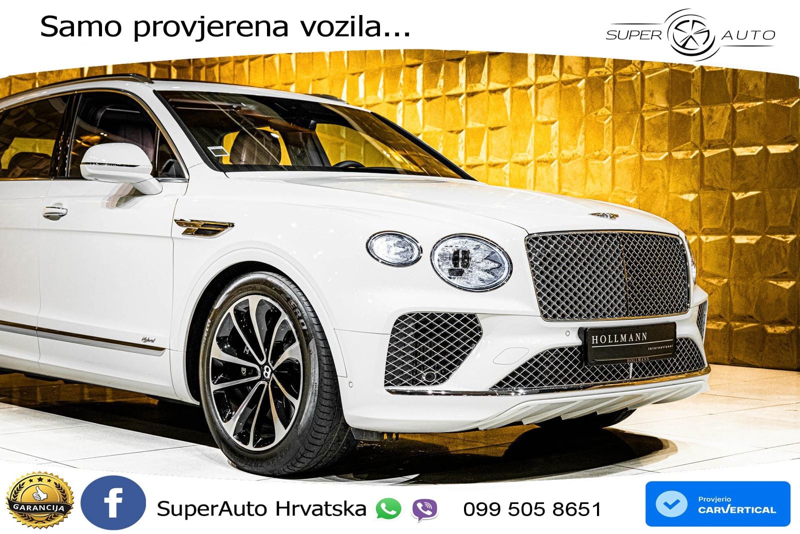 Bentley Bentayga 3.0 V6 TFSi (462 KS) AWD Automatic