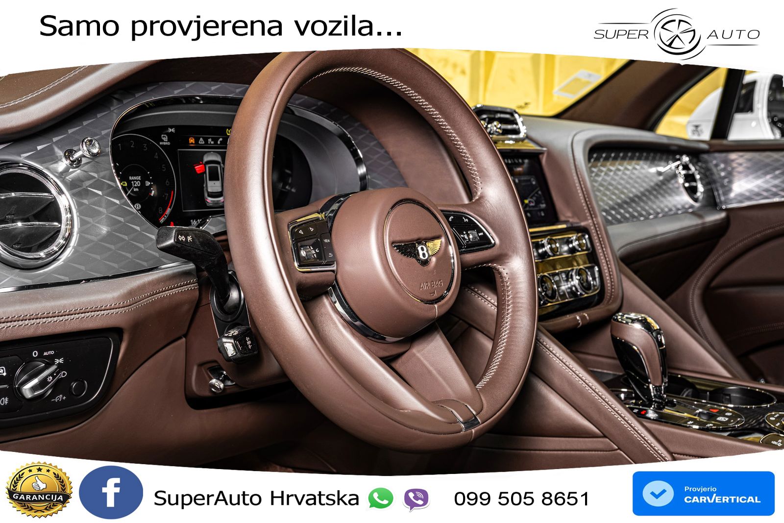 Bentley Bentayga 3.0 V6 TFSi (462 KS) AWD Automatic
