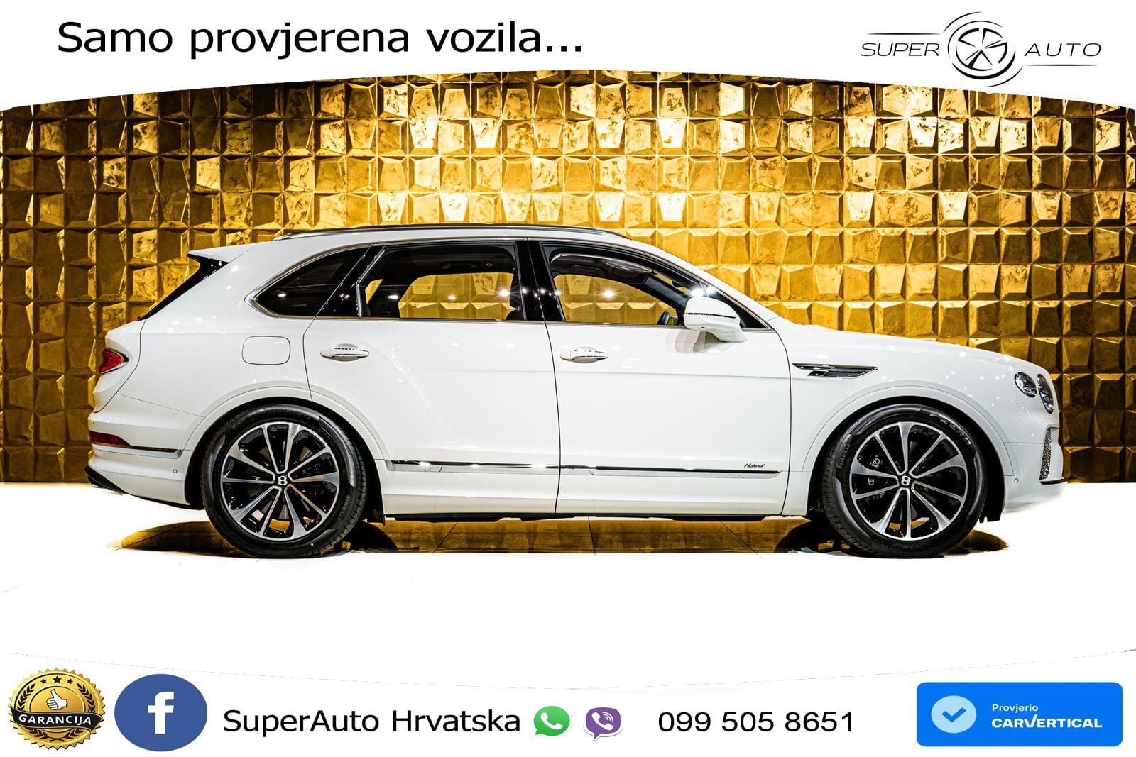 Bentley Bentayga 3.0 V6 TFSi (462 KS) AWD Automatic