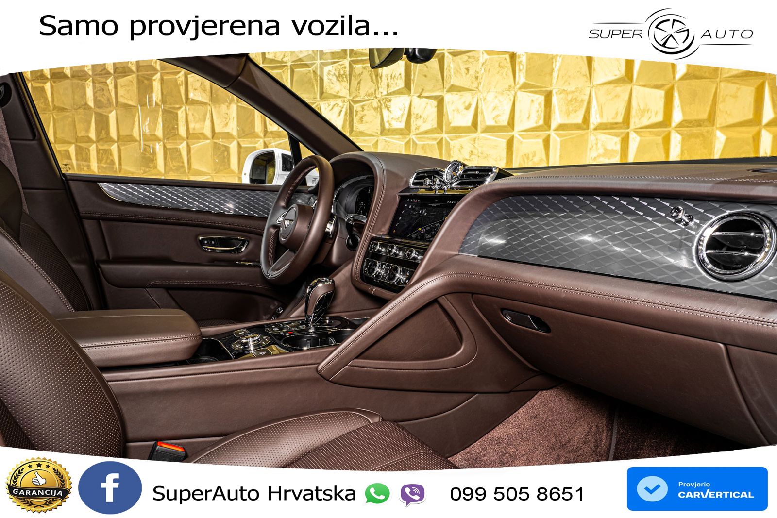 Bentley Bentayga 3.0 V6 TFSi (462 KS) AWD Automatic