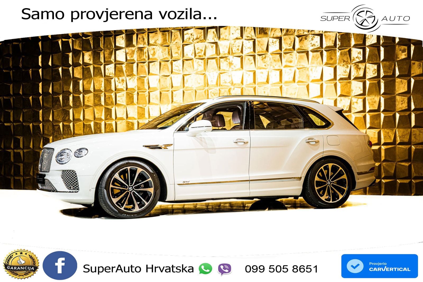 Bentley Bentayga 3.0 V6 TFSi (462 KS) AWD Automatic