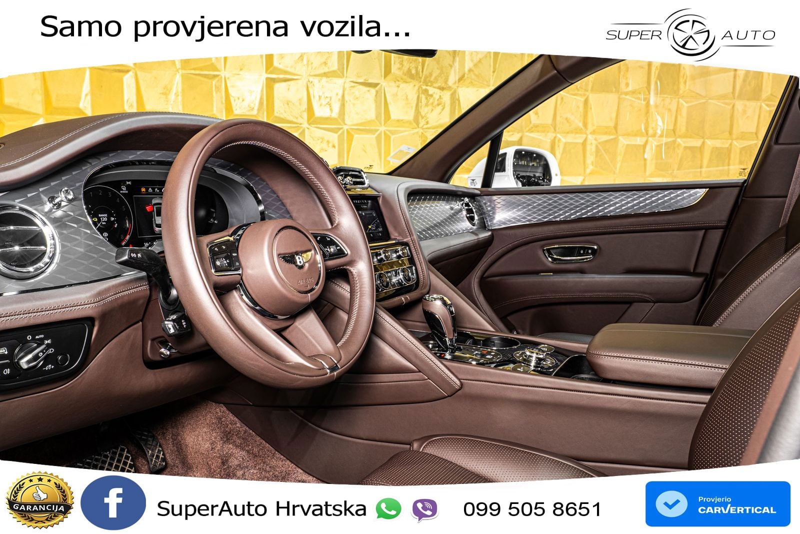 Bentley Bentayga 3.0 V6 TFSi (462 KS) AWD Automatic