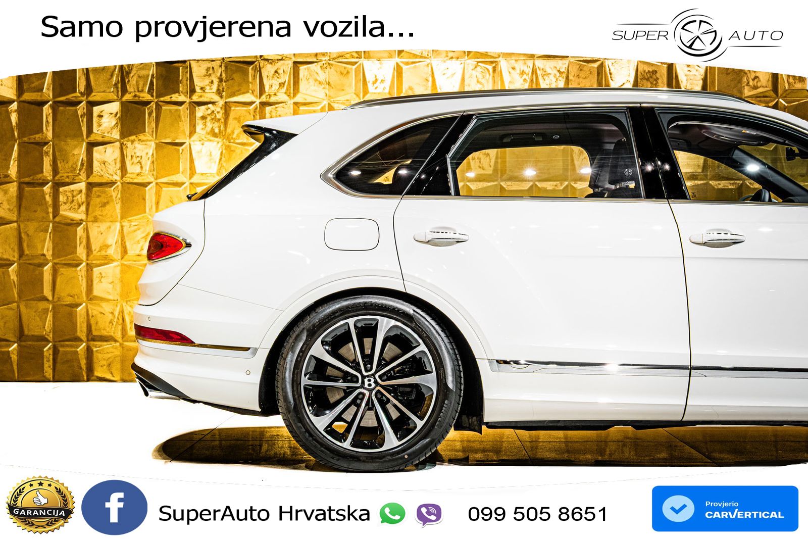 Bentley Bentayga 3.0 V6 TFSi (462 KS) AWD Automatic