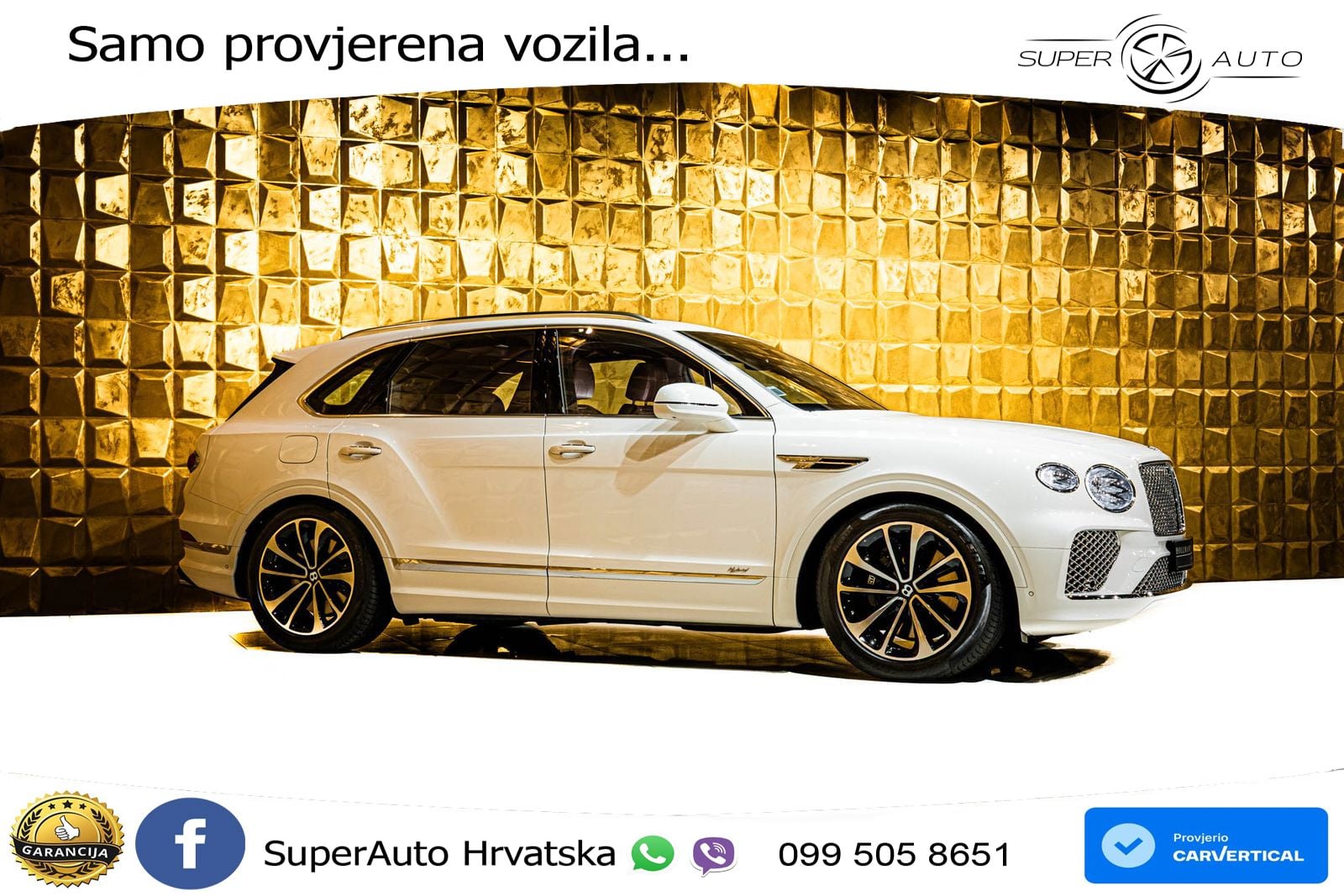 Bentley Bentayga 3.0 V6 TFSi (462 KS) AWD Automatic