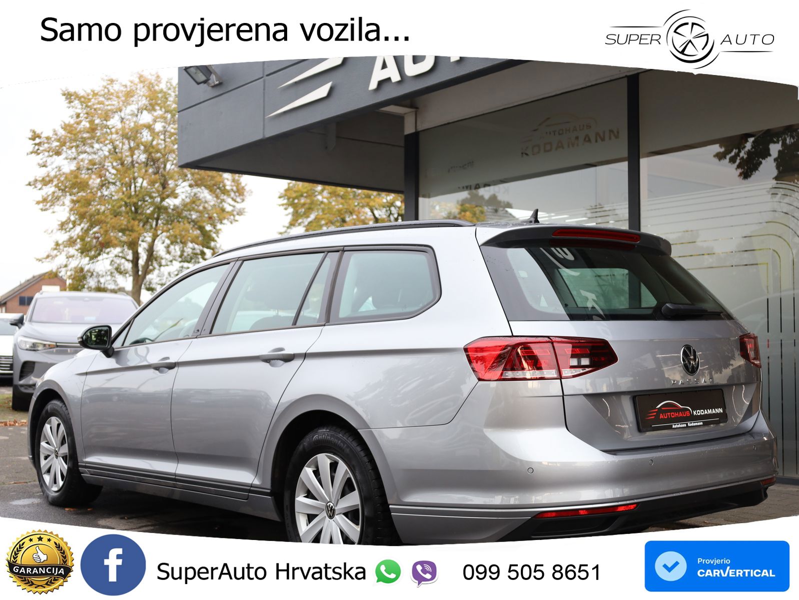 Volkswagen Passat Variant 1.5 TSI (150 KS) ACT LED+GR SJED+ACC
