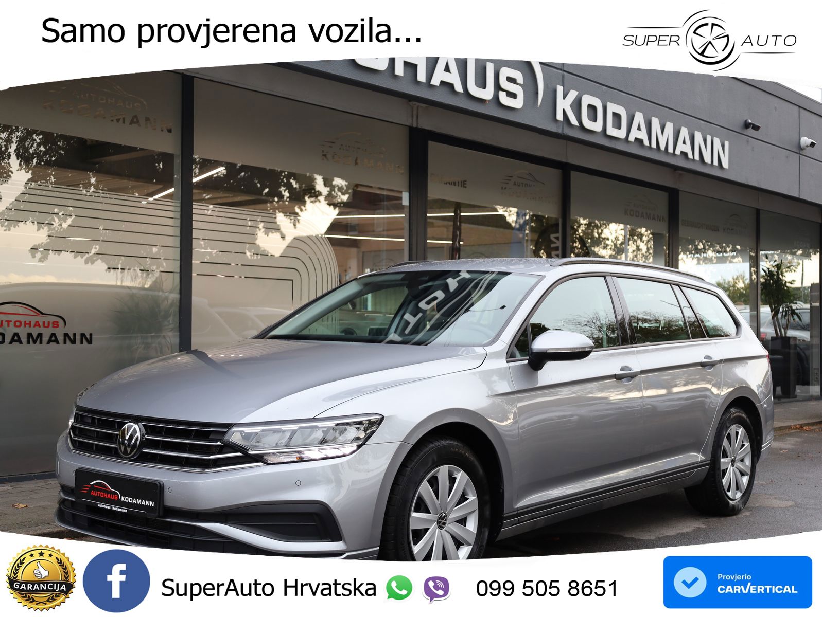 Volkswagen Passat Variant 1.5 TSI (150 KS) ACT LED+GR SJED+ACC