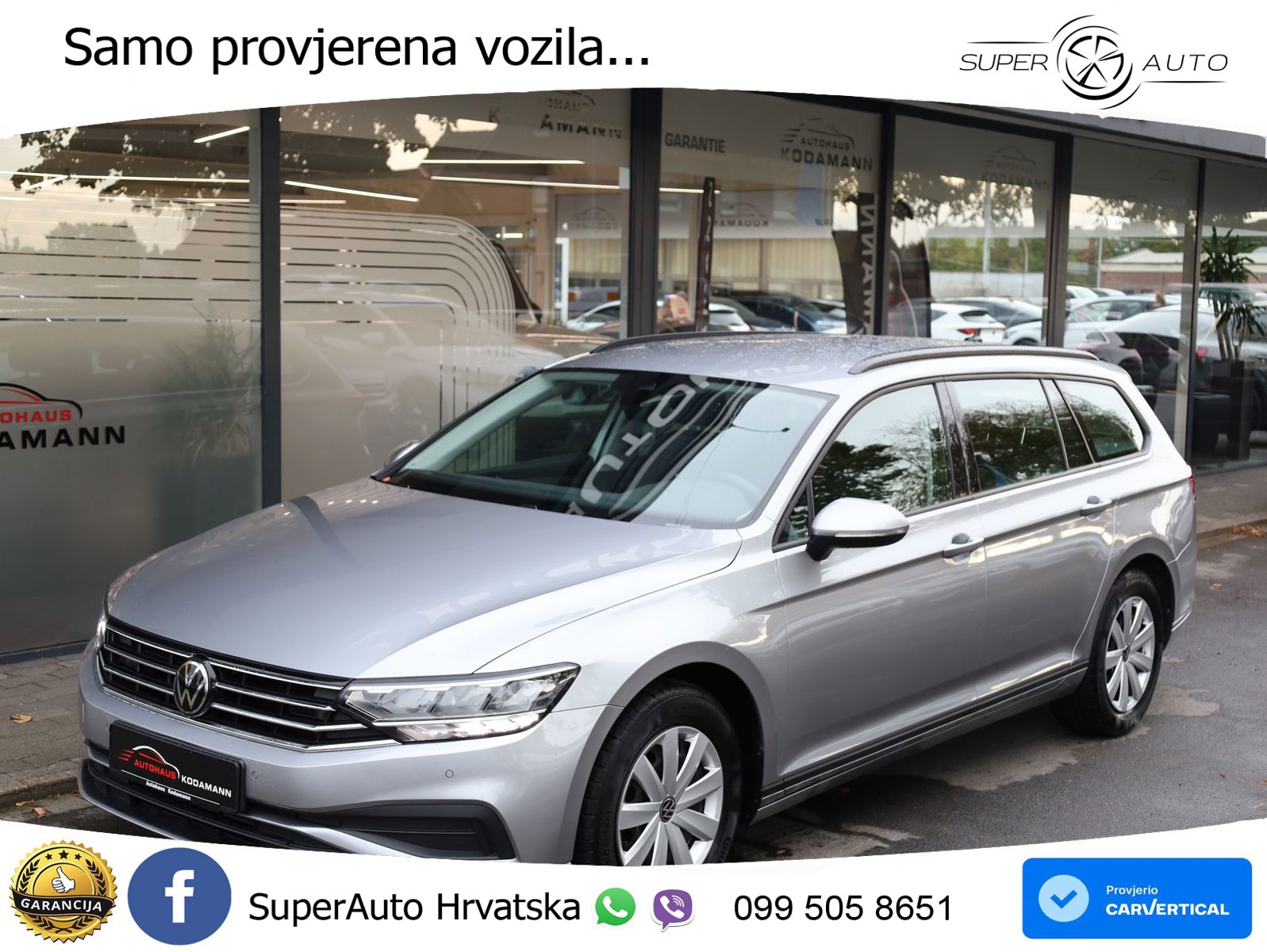Volkswagen Passat Variant 1.5 TSI (150 KS) ACT LED+GR SJED+ACC