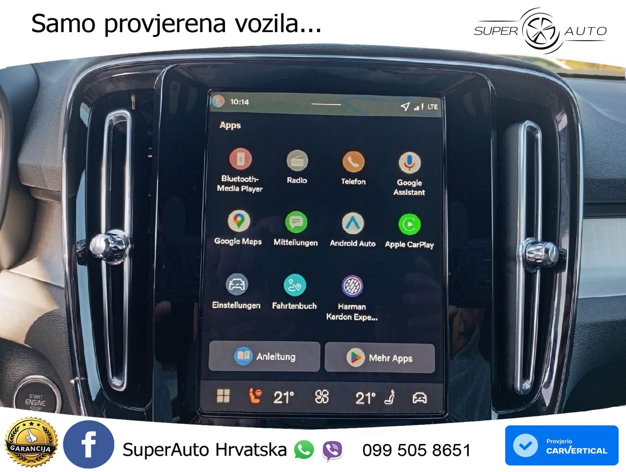 Volvo XC40 2.0 B4 AWD 197 KS Automatic LED+GR SJED+ACC
