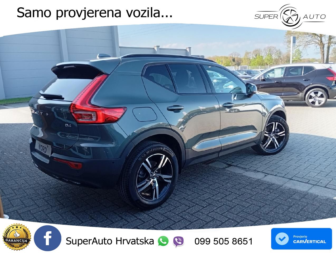 Volvo XC40 2.0 B4 AWD 197 KS Automatic LED+GR SJED+ACC