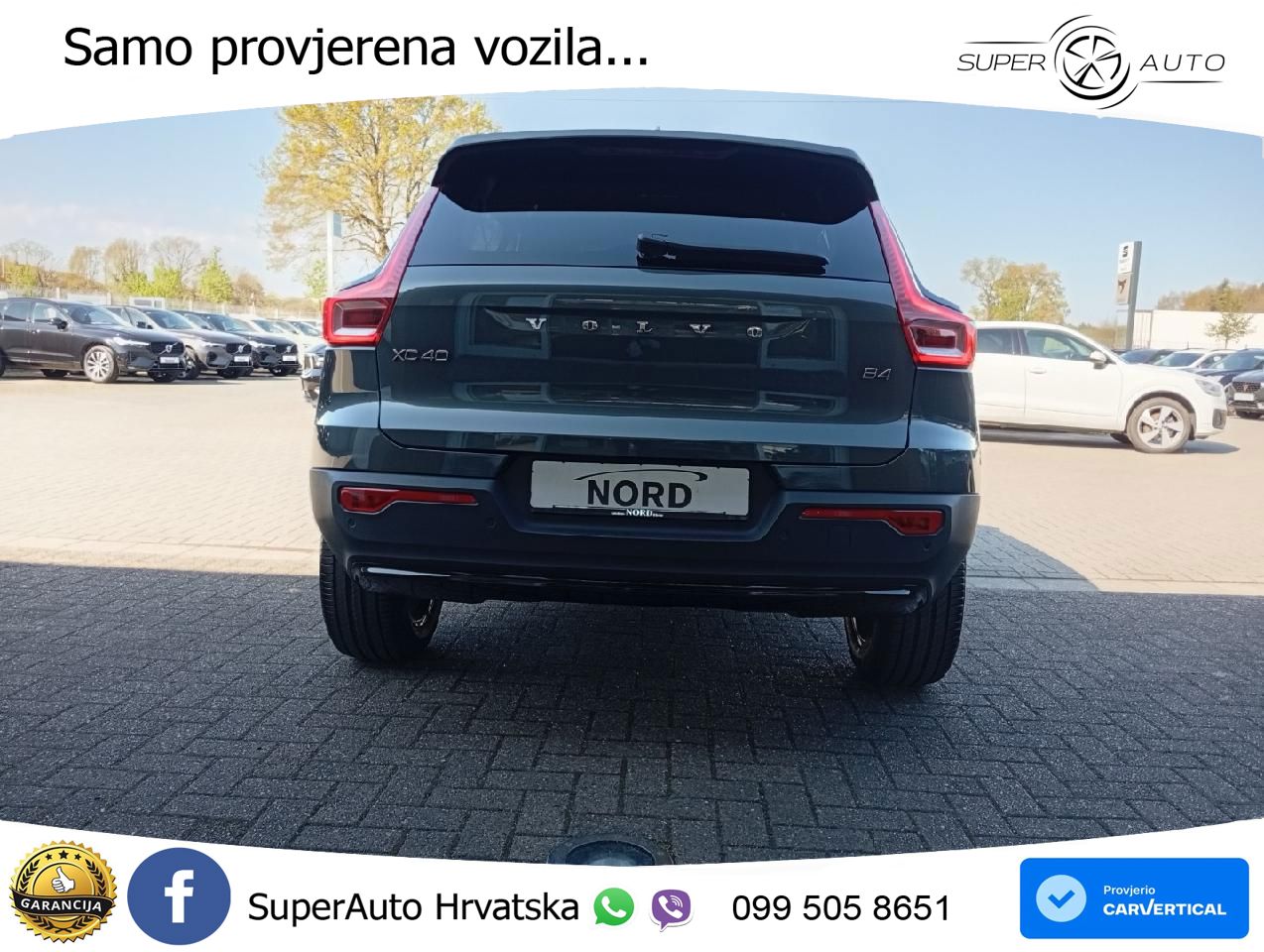 Volvo XC40 2.0 B4 AWD 197 KS Automatic LED+GR SJED+ACC
