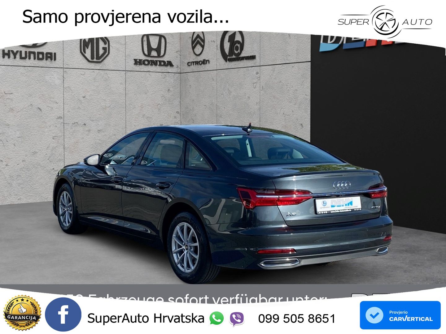 Audi A6 40 TDI (204 KS) S tronic LED+GR SJED+ACC