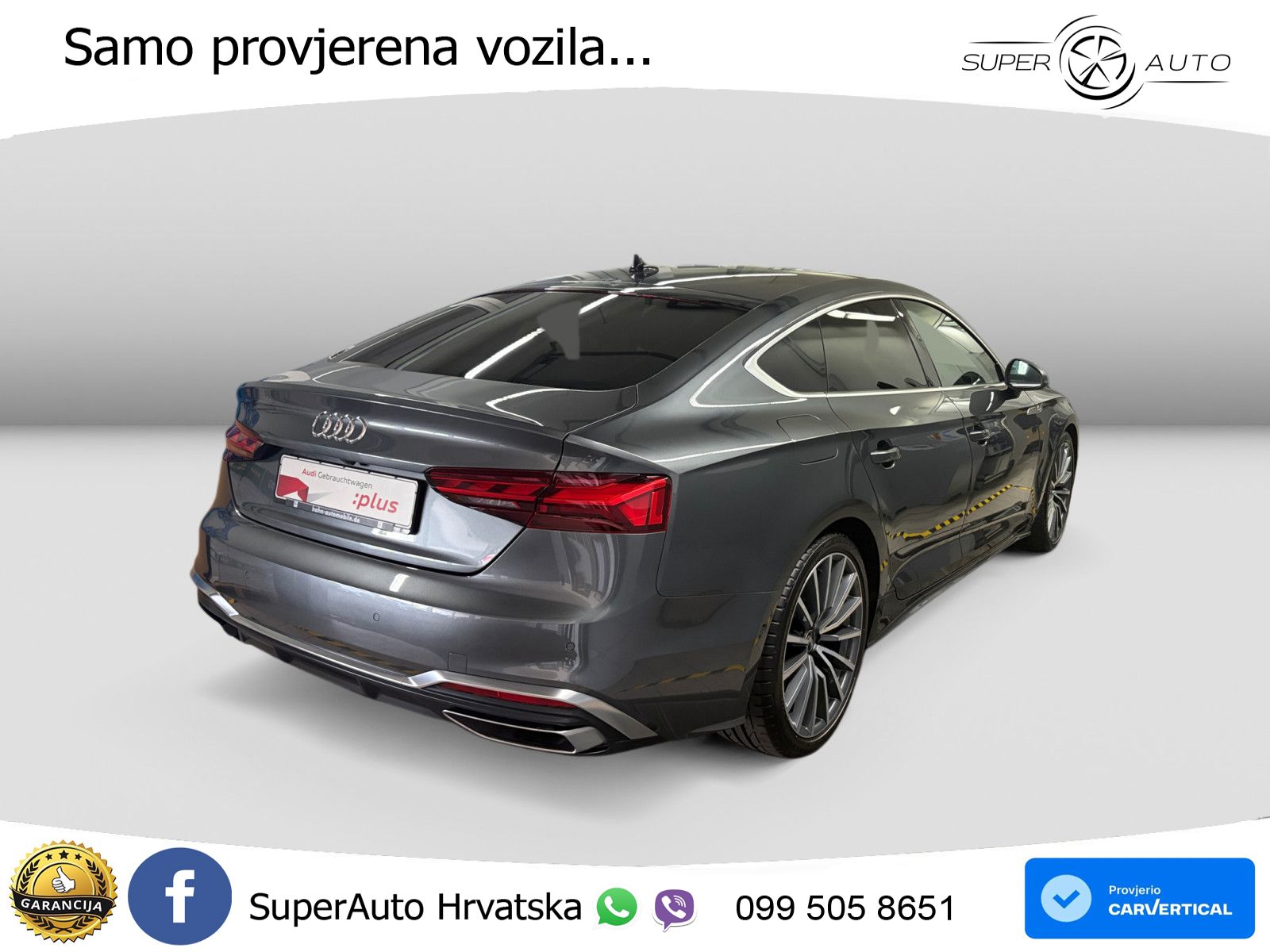 Audi A5 Sportback 45 TFSI (265 KS) quattro S tronic S line