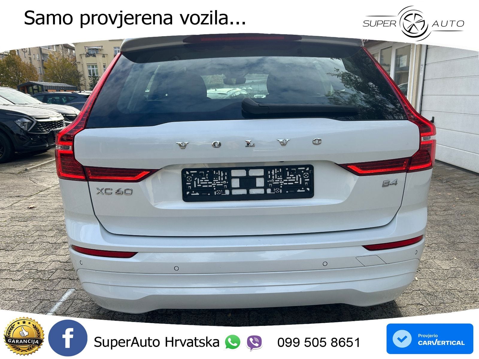 Volvo XC60 B4 Diesel FWD Geartronic LED+GR SJED+ACC