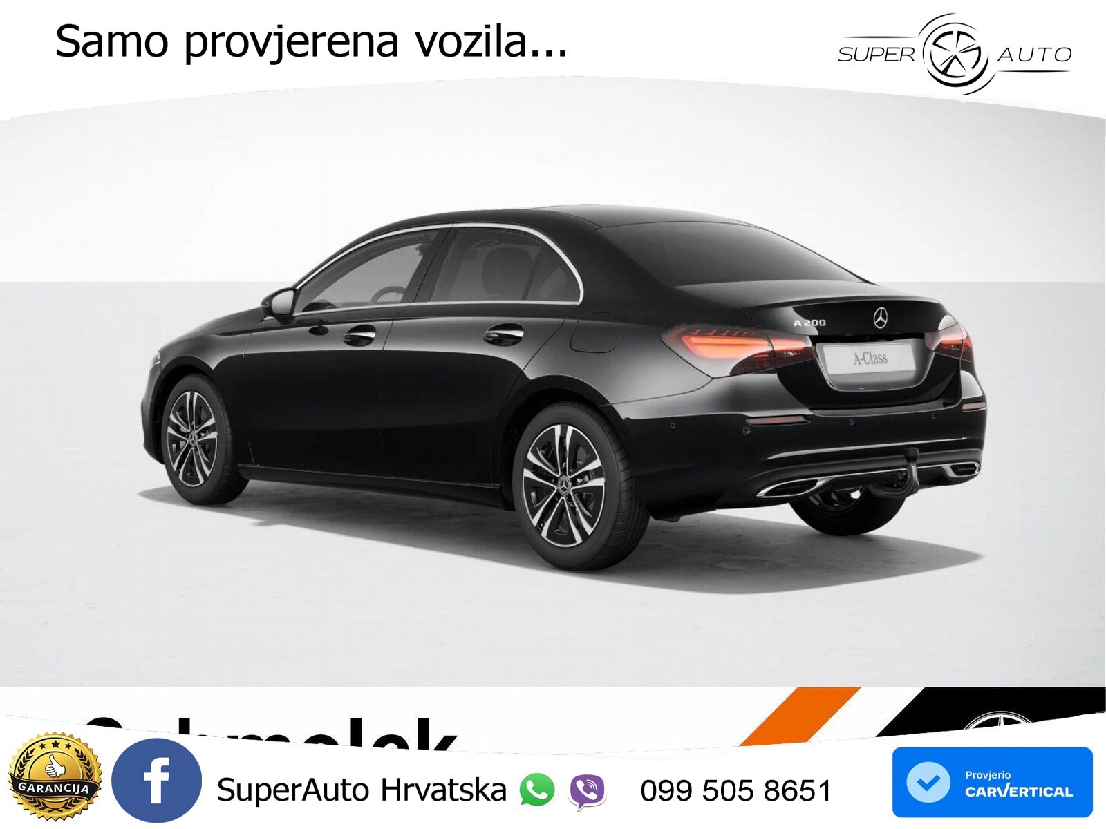 Mercedes-Benz A 200 7G-DCT LED+GR SJED+ACC