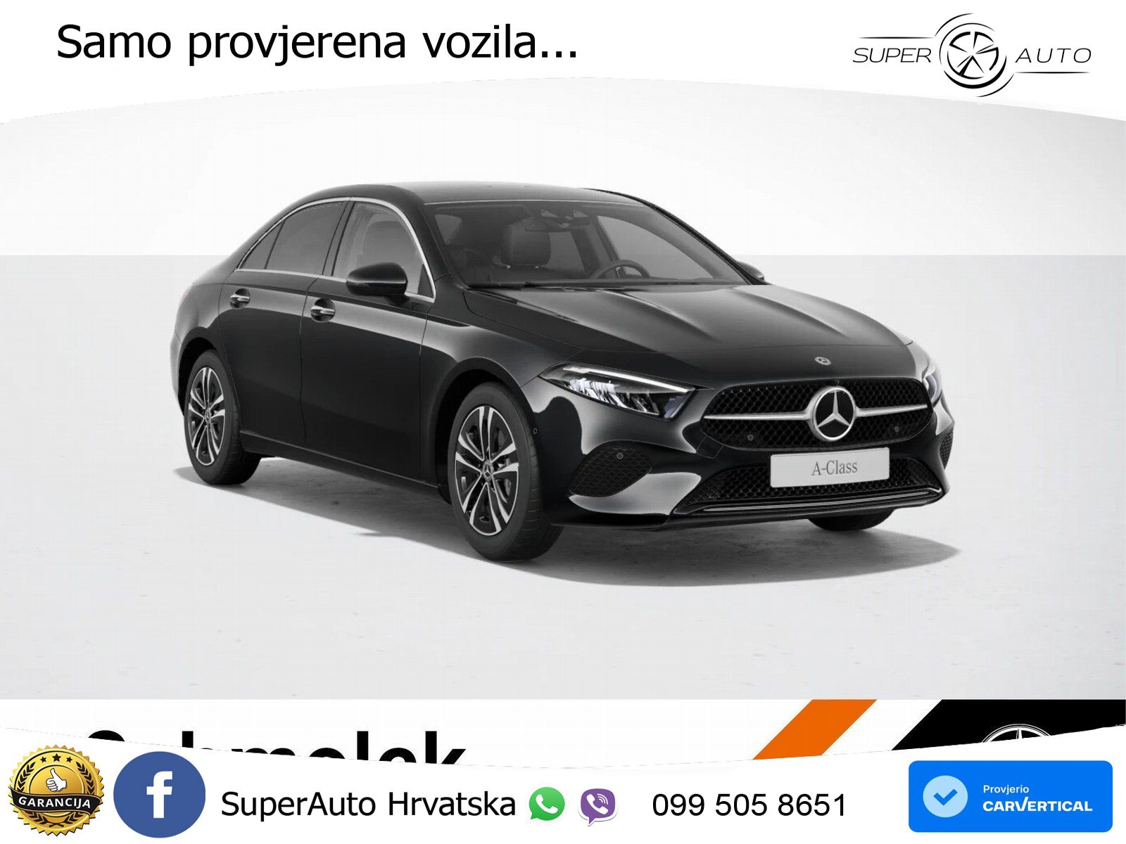 Mercedes-Benz A 200 7G-DCT LED+GR SJED+ACC